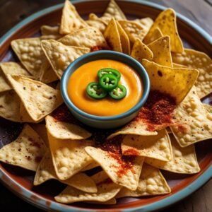 Mexican Nachos with Cheese