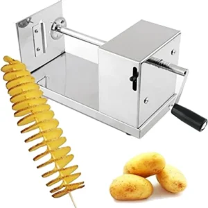 Ecolane Tornado Potato Cutter, Cuts 1 potato in 5–10 seconds