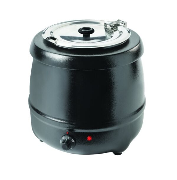 Ecolane Soup Warmer (Black) Cap :-10Ltr