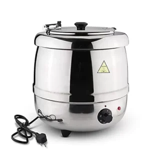 Ecolane Soup Warmer (Silver) Cap :- 10Ltr