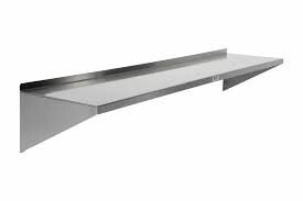 SS Wall Shelf, 24"X18"