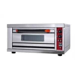 Ecolane Gas Oven 1 Deck 2 Tray with Plate inside
