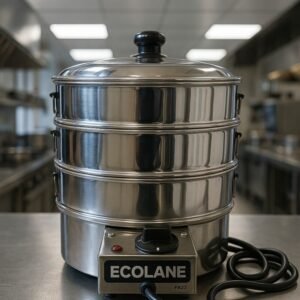 Ecolane SS Electric Momo Steamer, Single Phase