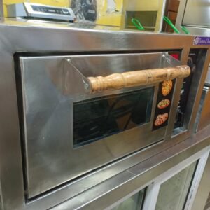 ECOLANE Commercial Single Deck Baking & Pizza Oven with Jali Inside