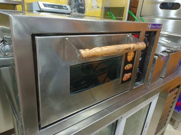 ECOLANE Commercial Single Deck Baking & Pizza Oven with Jali Inside