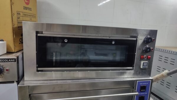 Ecolane Electric Oven 1 Deck 1Tray with Black Granite inside