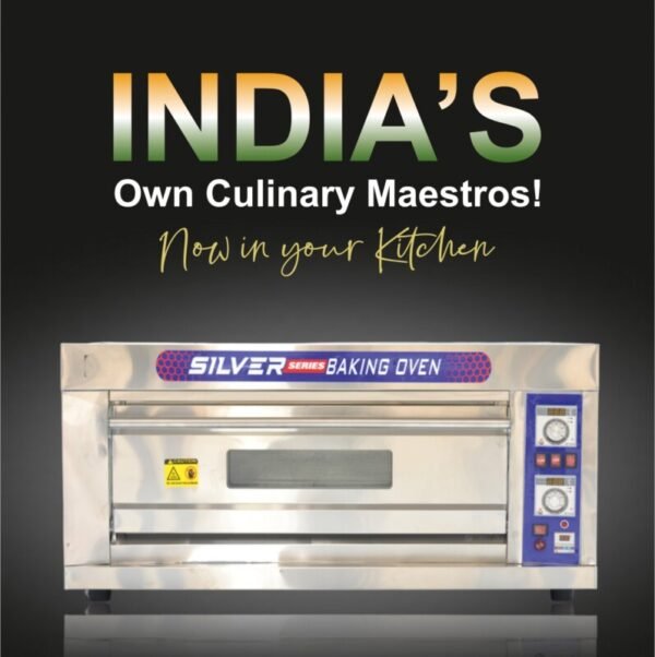Electric Oven Single Deck 2 Tray with Stone