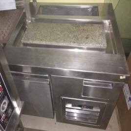 TTK Cold Stone Ice Cream Roll Machine, Single Phase