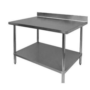 TTK SS Work Table with 1 Under Shelf