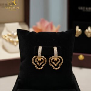 Golden Cloudlet Drop Earrings