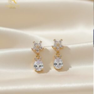 Starlight Teardrop Dangler Earrings